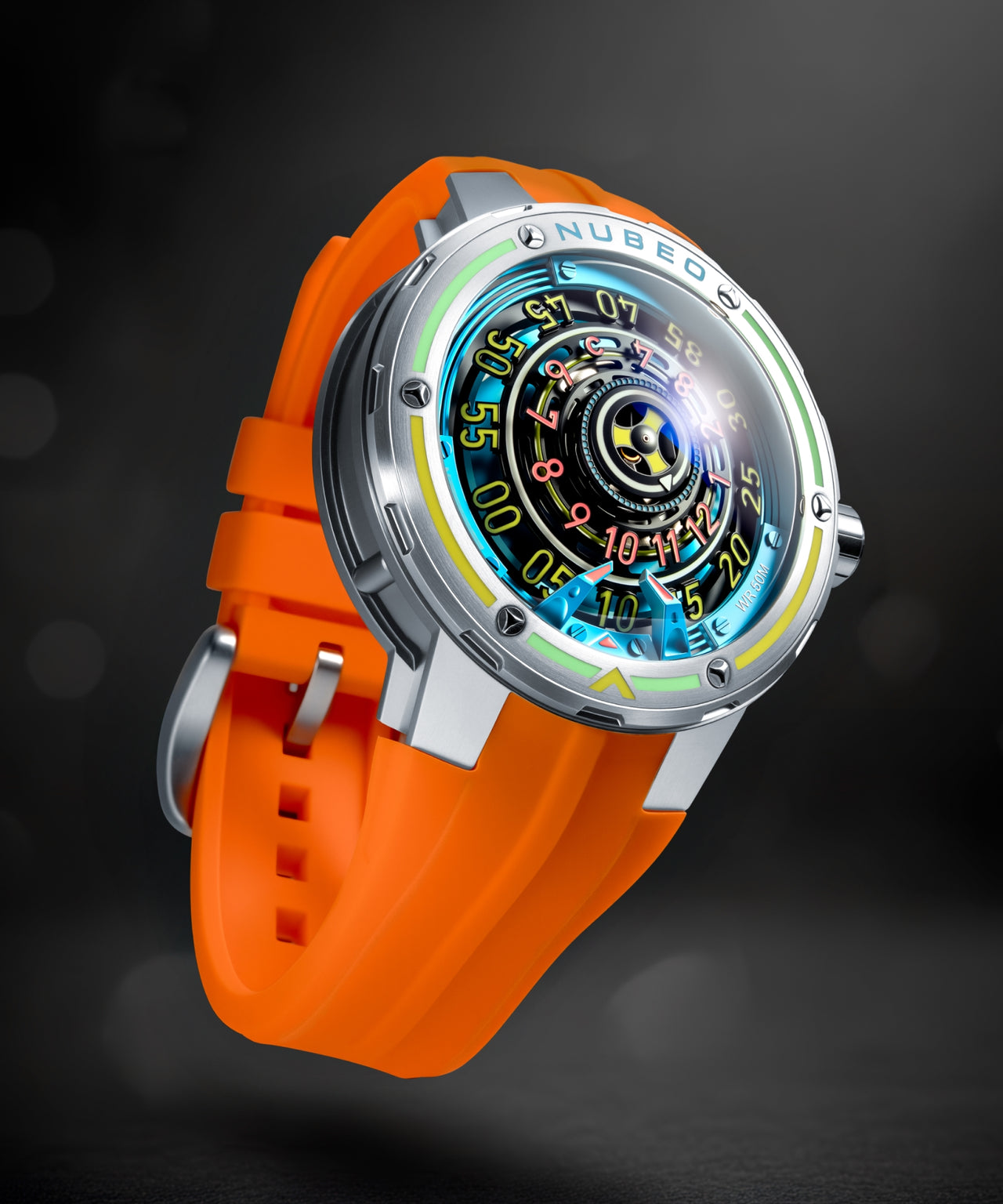 Solar Blaze | Orbiter Automatic Limited Edition – Nubeo Watches