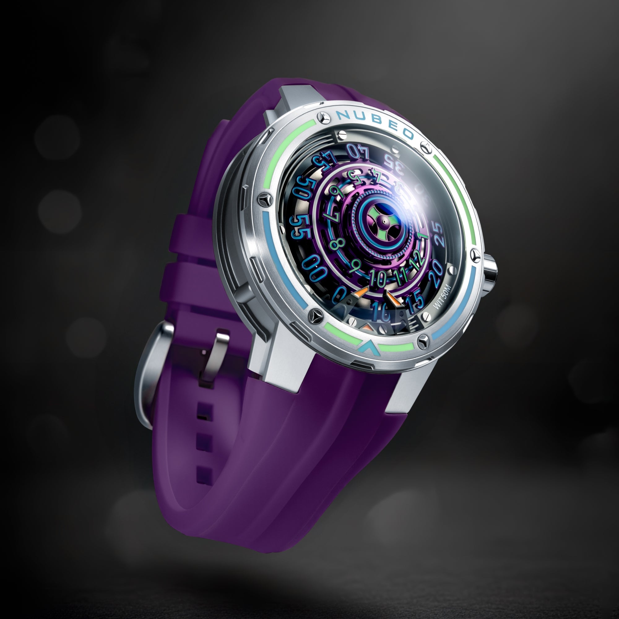 Celestial Abyss | Orbiter Automatic Limited Edition – Nubeo Watches