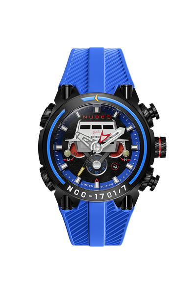 Starship Blue | Deimos Chronograph Star Trek Galileo Limited