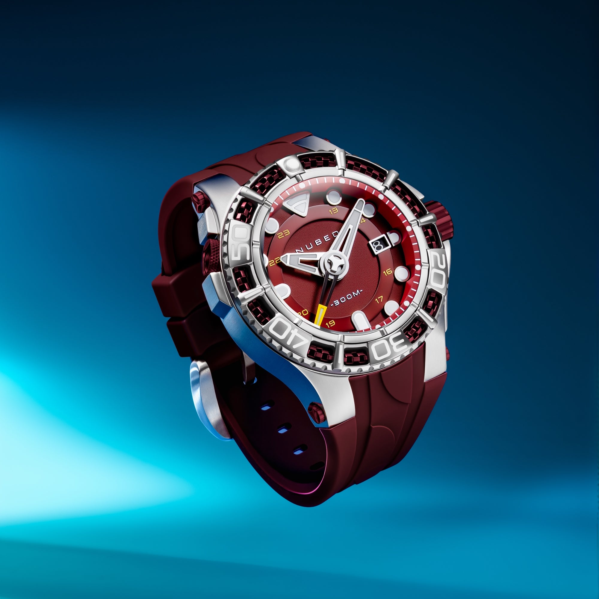Red Tide | Manta Automatic Limited Edition – Nubeo Watches