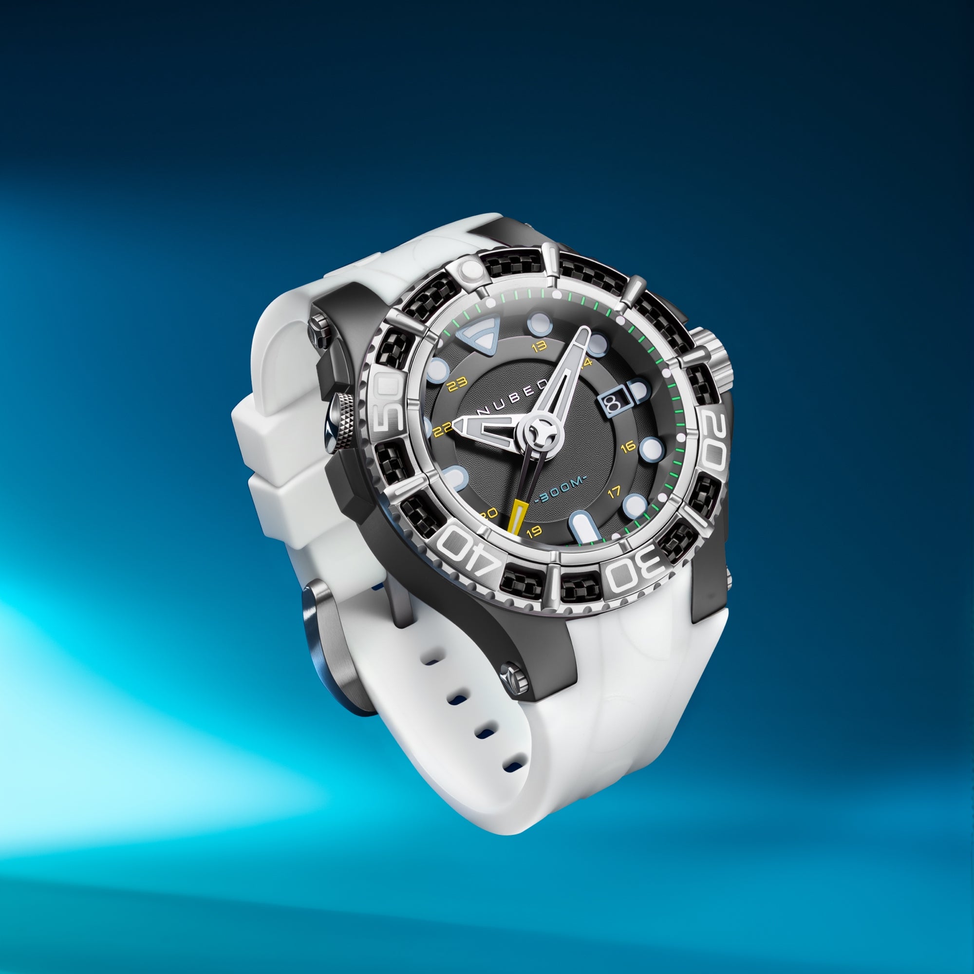 Ocean Fog | Manta Automatic Limited Edition – Nubeo Watches