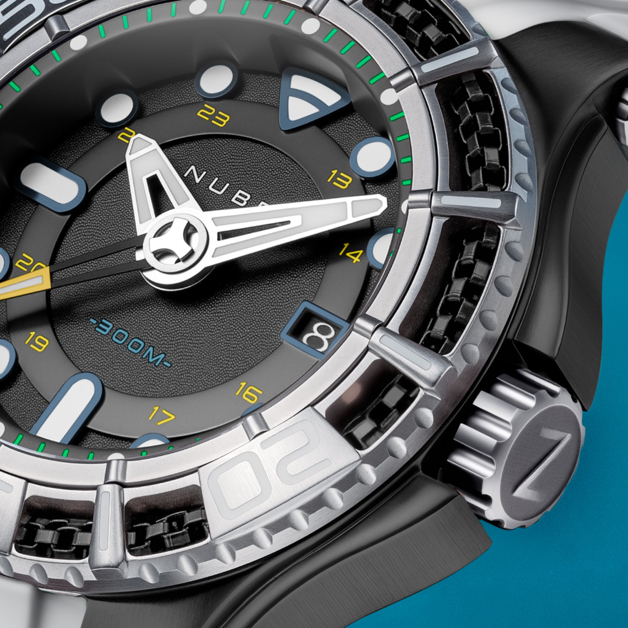 Ocean Fog | Manta Automatic Limited Edition – Nubeo Watches