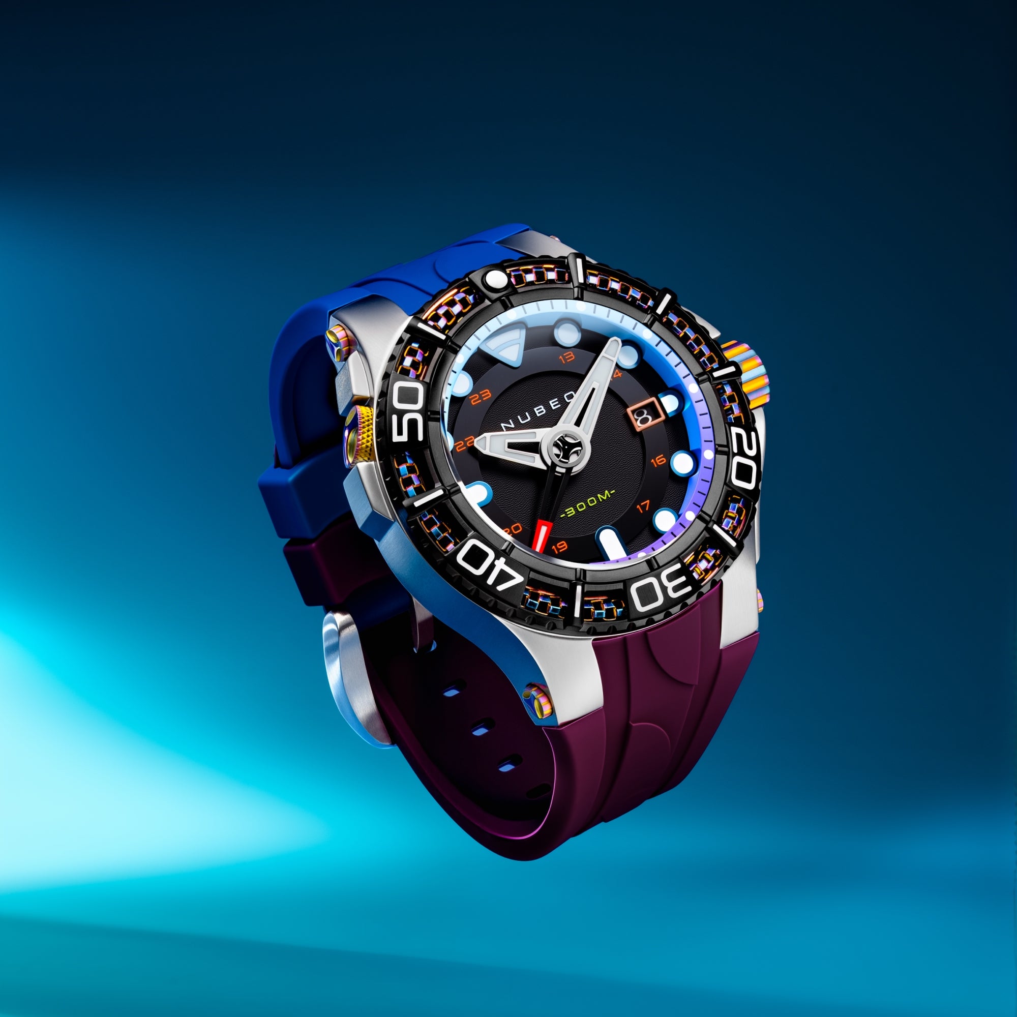 Tidal Blue | Manta Automatic Limited Edition – Nubeo Watches