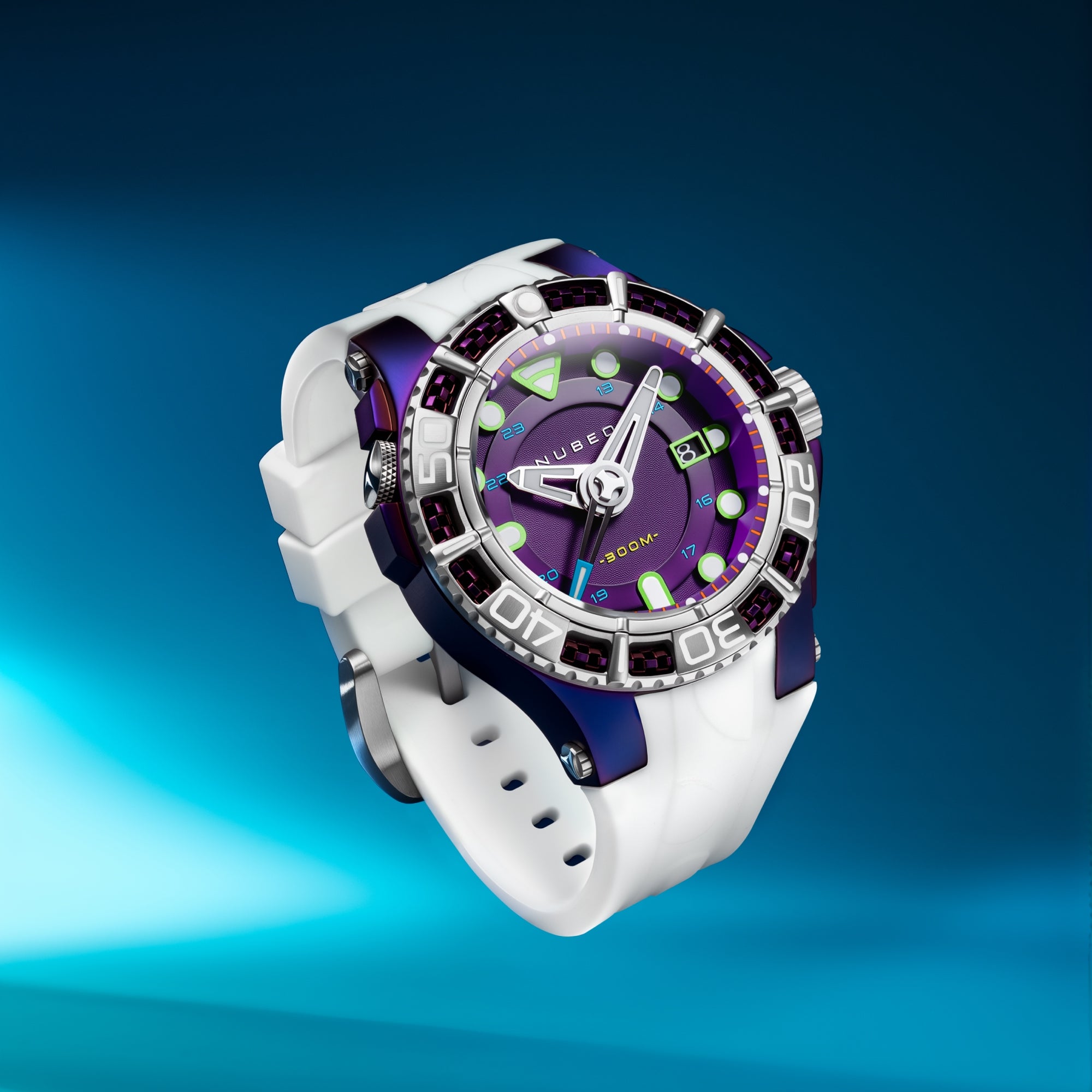 Sea Lavender | Manta Automatic Limited Edition – Nubeo Watches