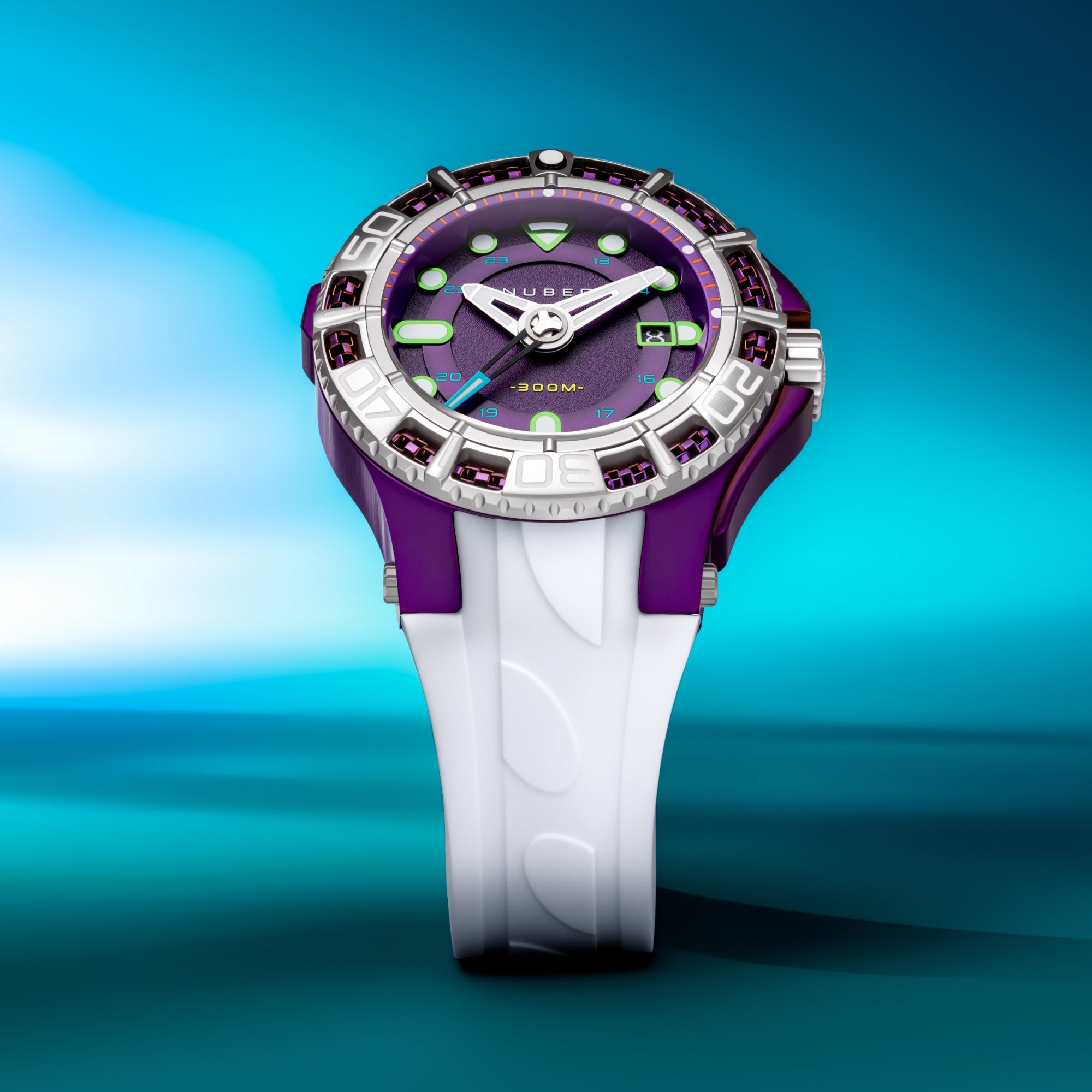 Sea Lavender | Manta Automatic Limited Edition – Nubeo Watches