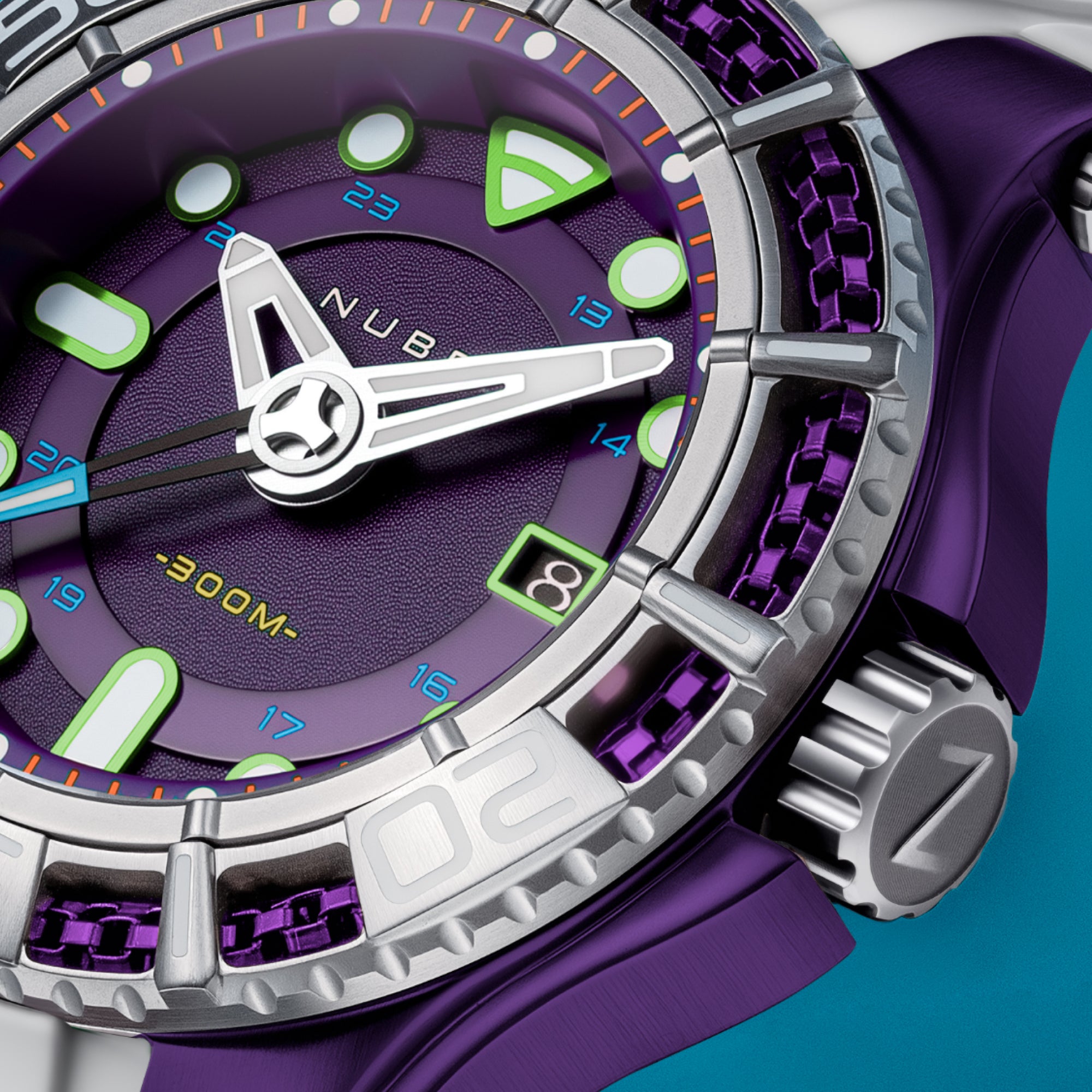 Sea Lavender | Manta Automatic Limited Edition – Nubeo Watches