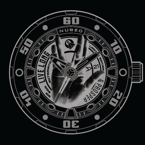 MARINER AUTOMATIC STAR TREK LIVE LONG & PROSPER LIMITED EDITION