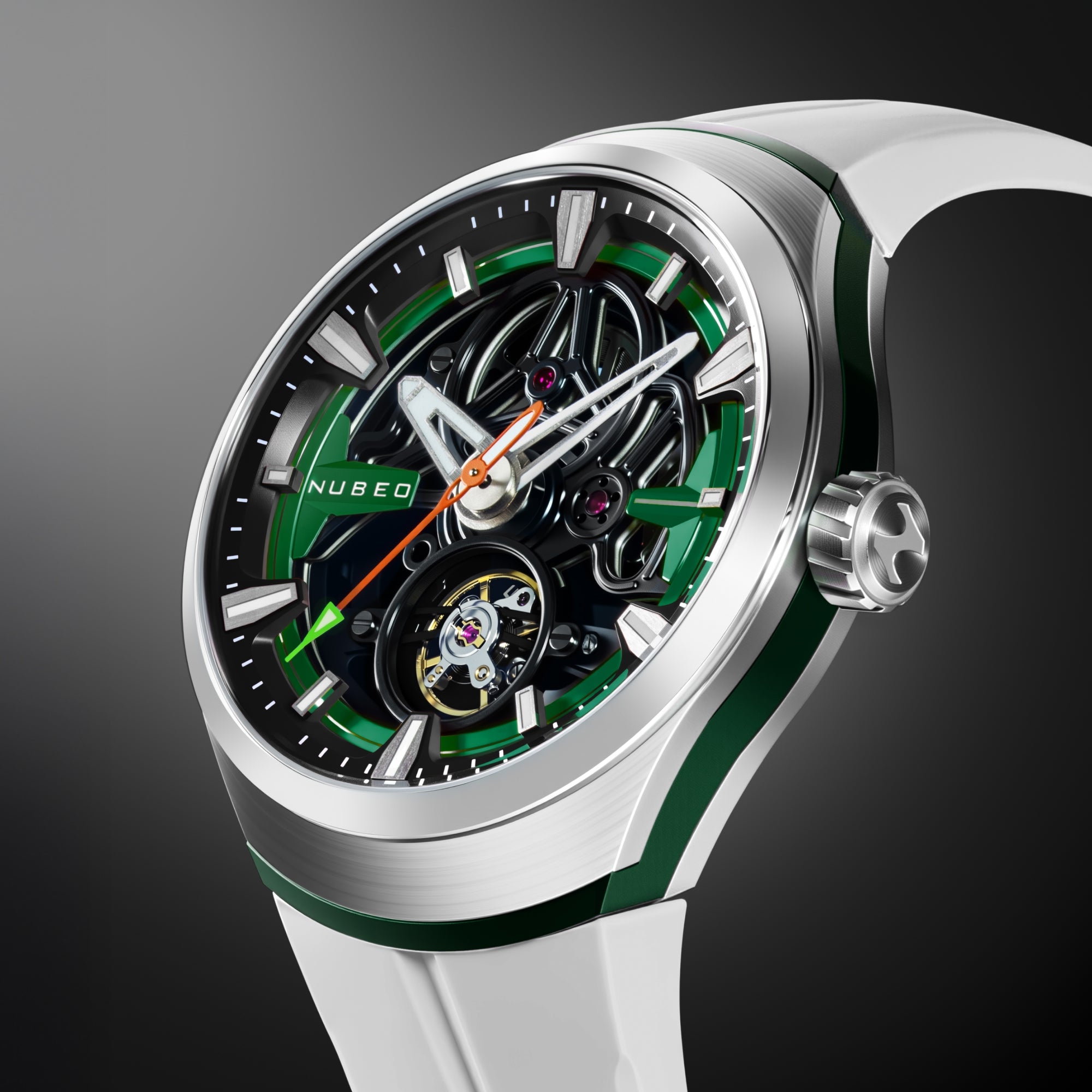 Solar White | Ulysses Automatic Limited Edition – Nubeo Watches