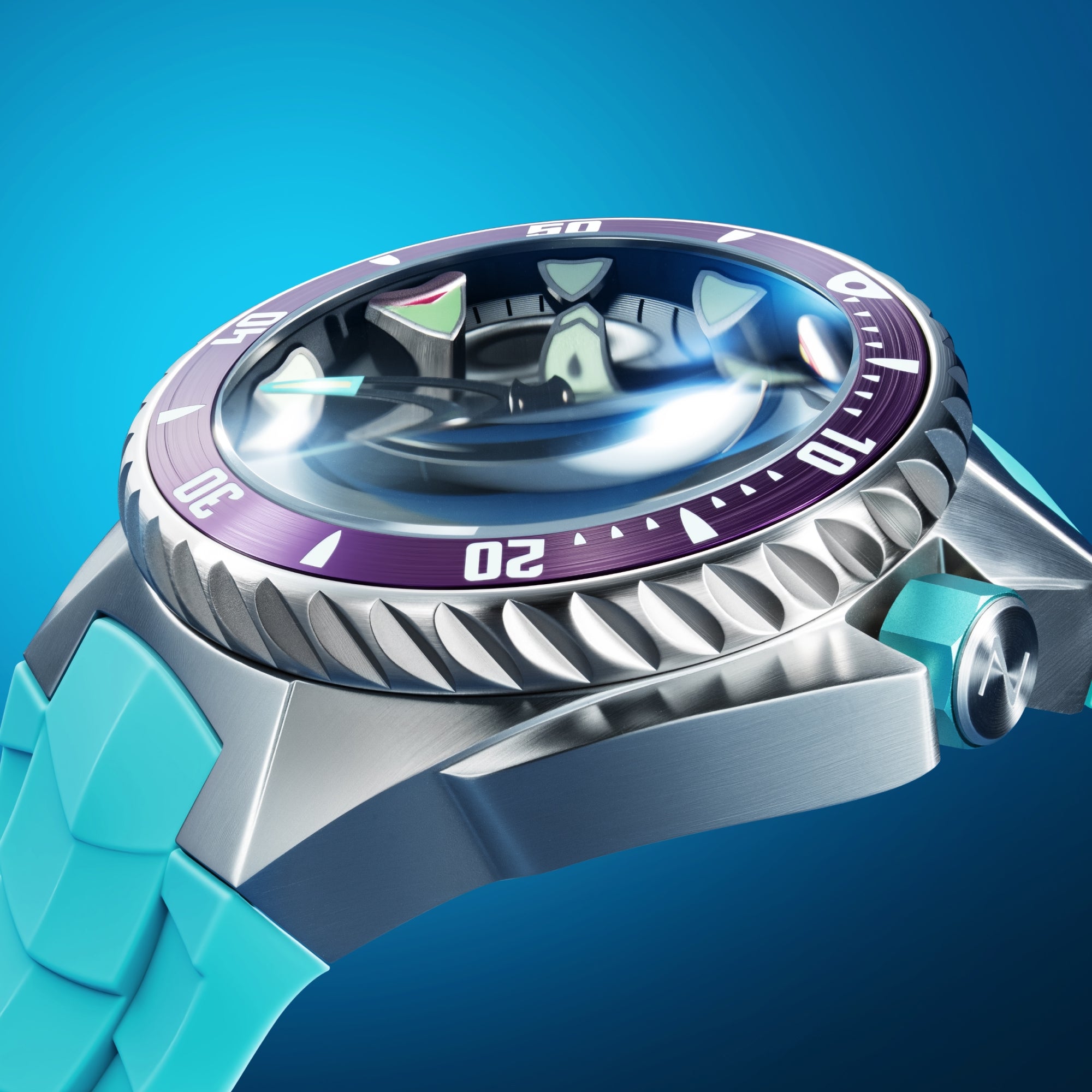 Mystic Tooth | Megalodon Automatic Limited Edition – Nubeo Watches