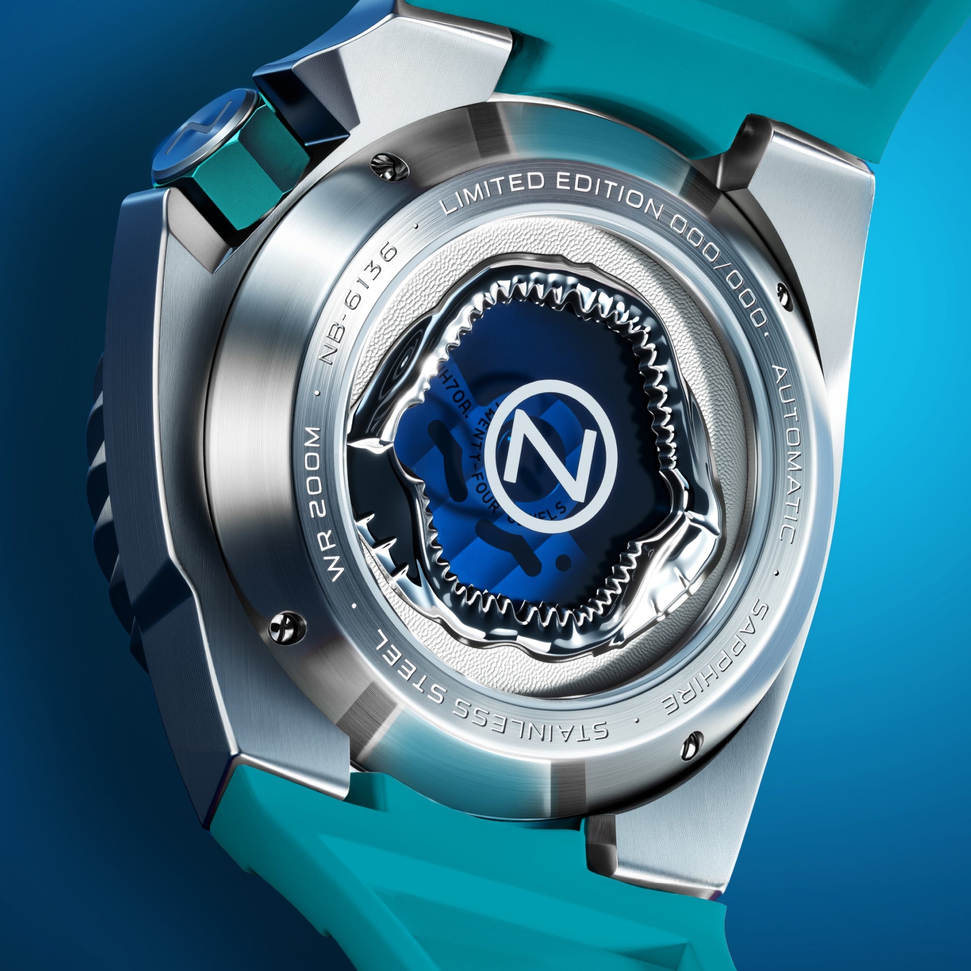 Mystic Tooth | Megalodon Automatic Limited Edition – Nubeo Watches