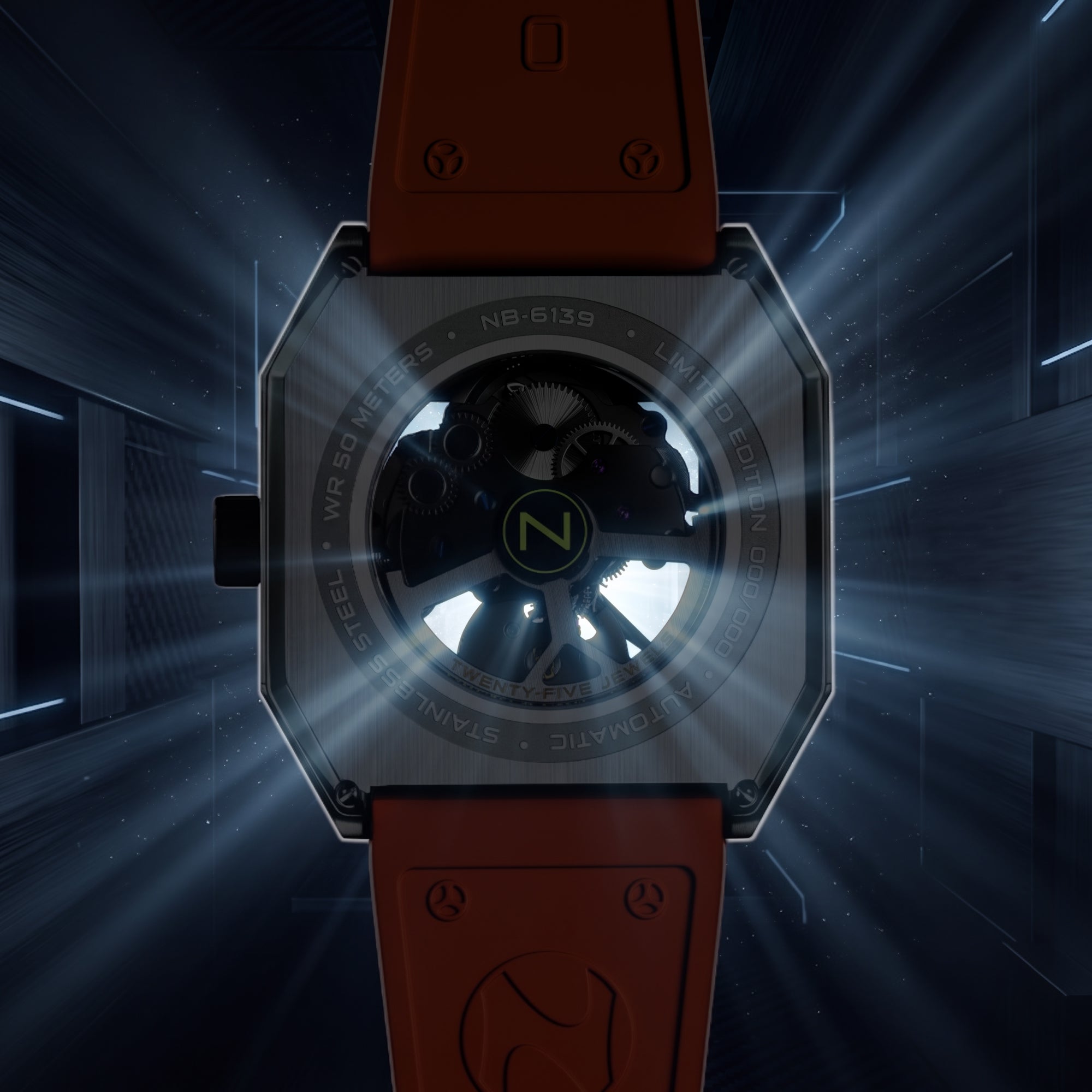 Orbital Orange | Console Automatic Ibex Limited Edition – Nubeo