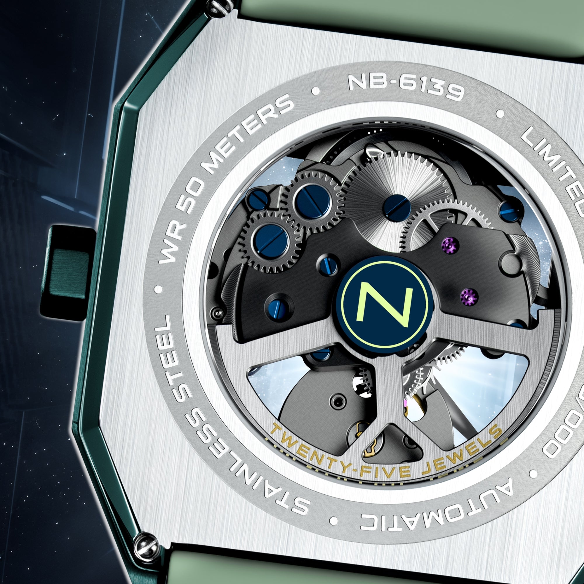 Lunar Leaf | Console Automatic Ibex Limited Edition – Nubeo Watches