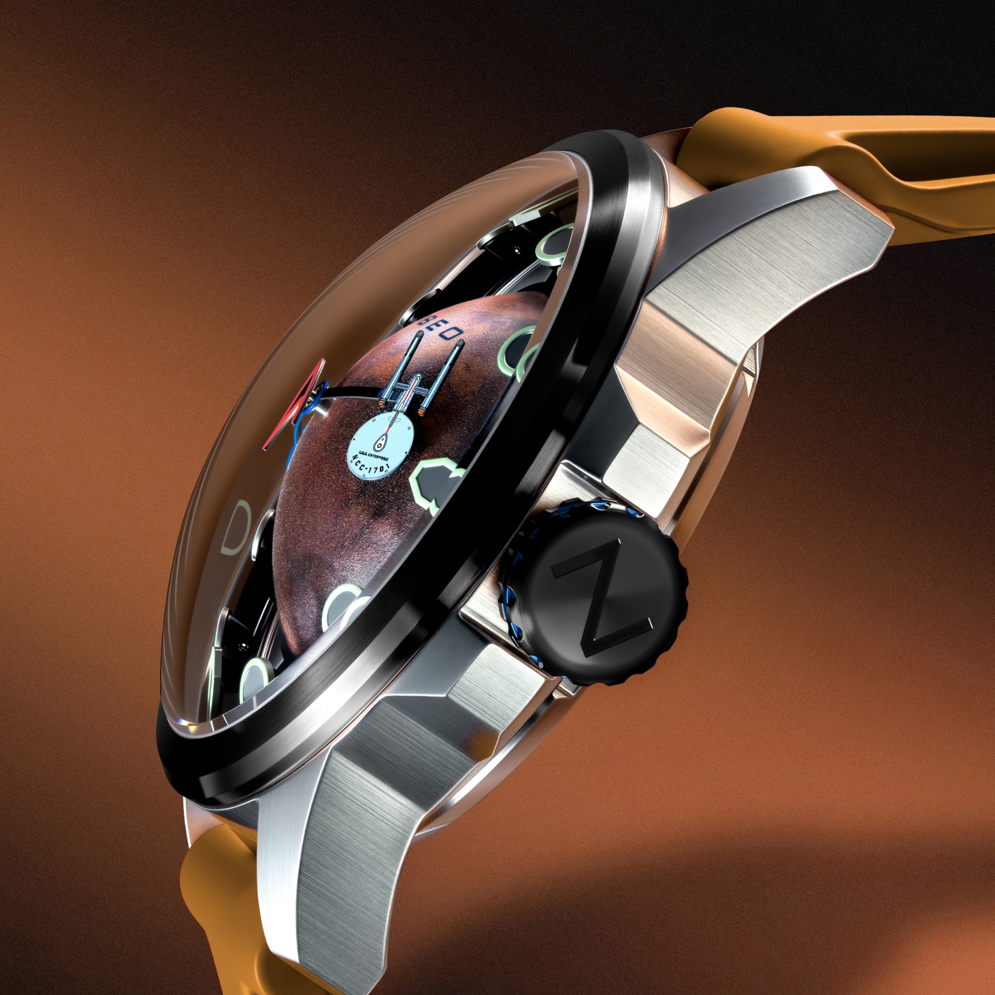 TRANQUILITY AUTOMATIC STAR TREK 60TH ANNIVERSARY LIMITED EDITION