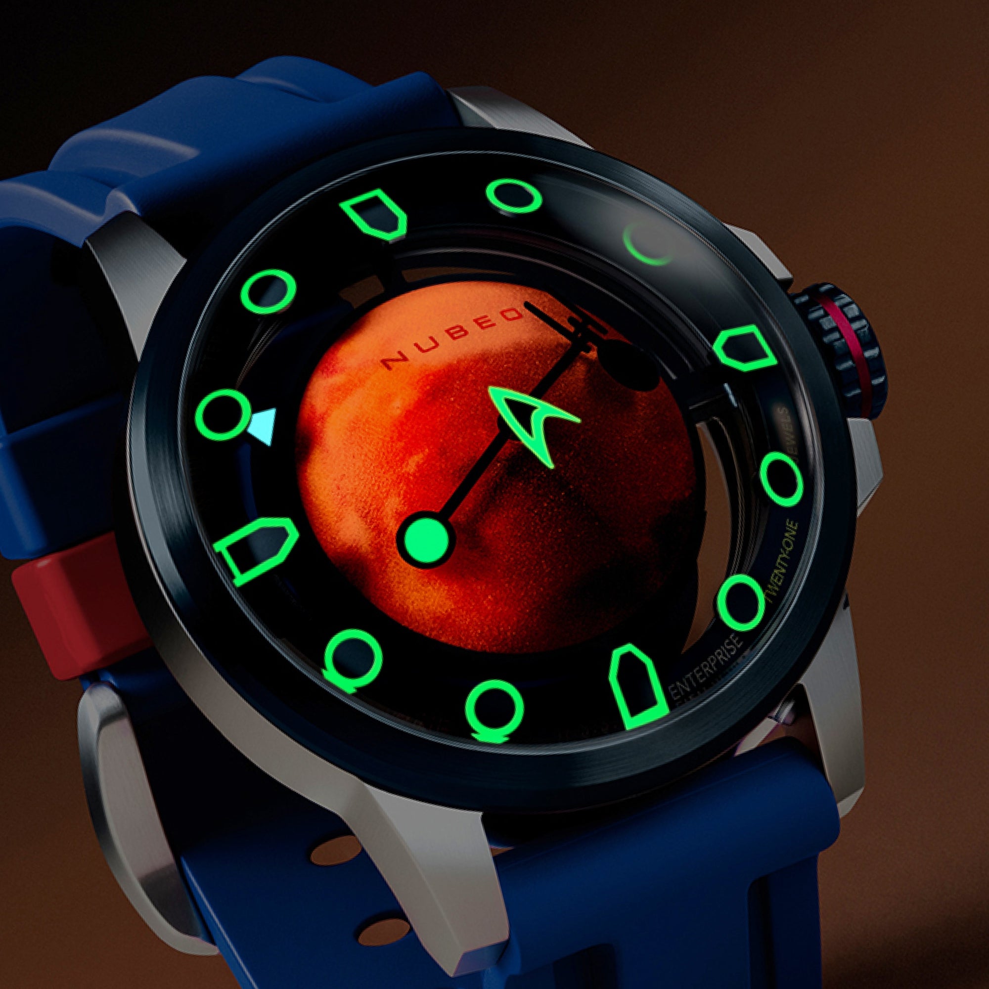 Guardian Blue | Tranquility Automatic Star Trek 60th Anniversary