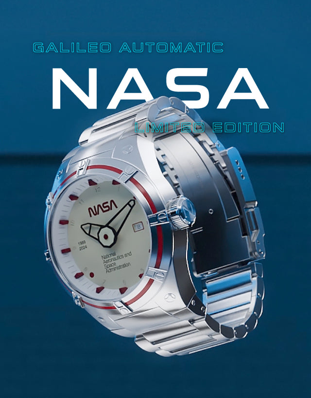 NB-6107 GALILEO AUTOMATIC NASA LIMITED EDITION – Nubeo Watches