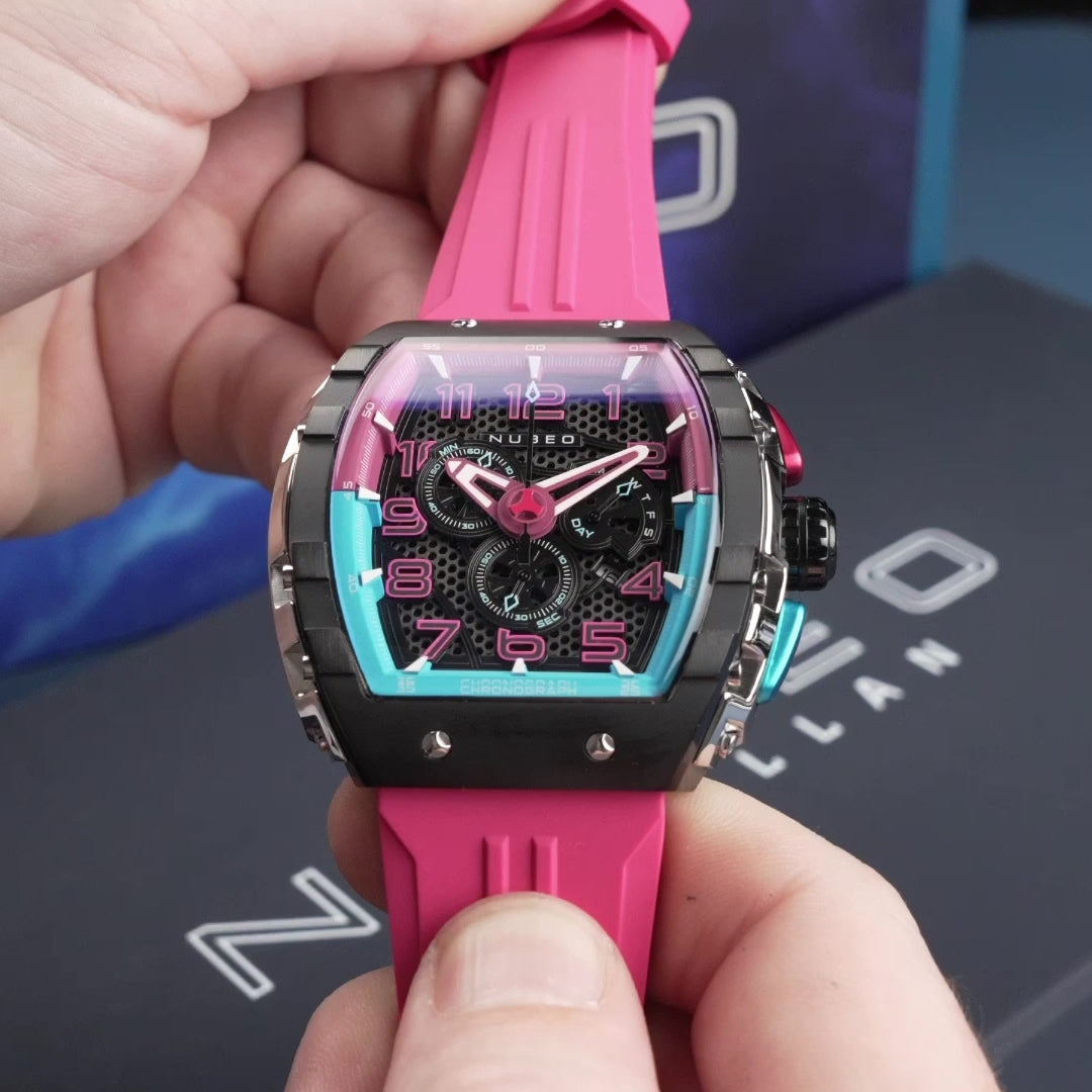 Bubblegum Pink – Nubeo Watches