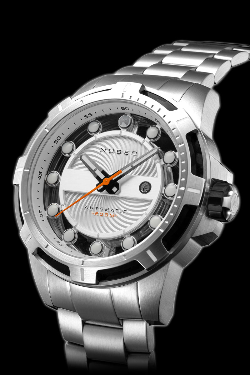 Silver White – Nubeo Watches