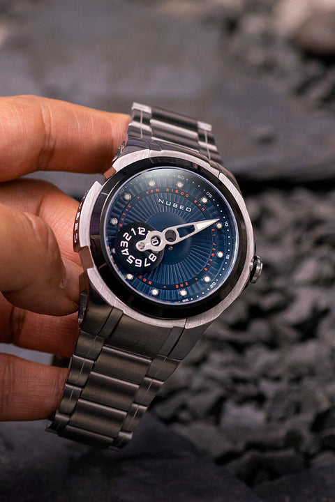 Shuttle Blue – Nubeo Watches