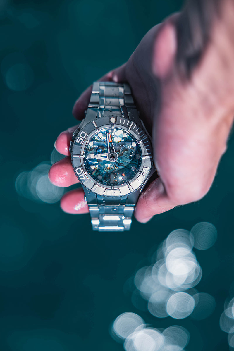 MANTA ABALONE AUTOMATIC LIMITED EDITION – Nubeo Watches