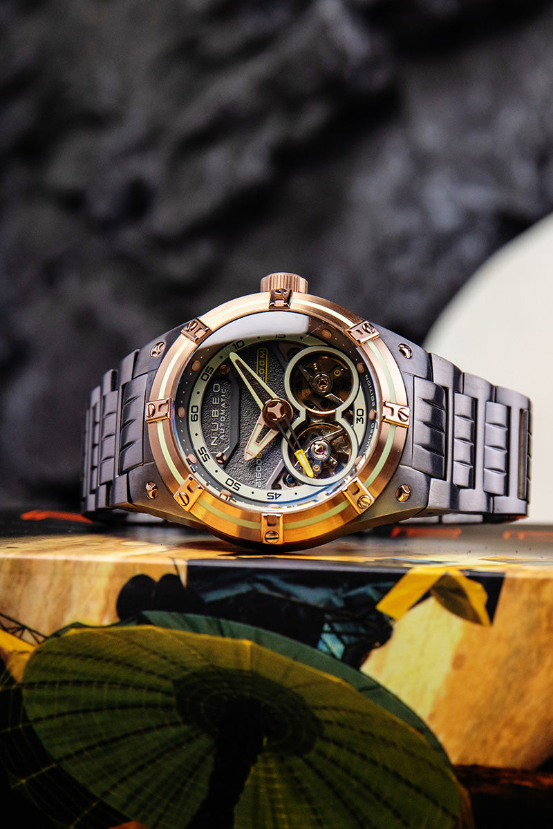 Zelos Horizons 200m Field Granite Watch - WatchBandit